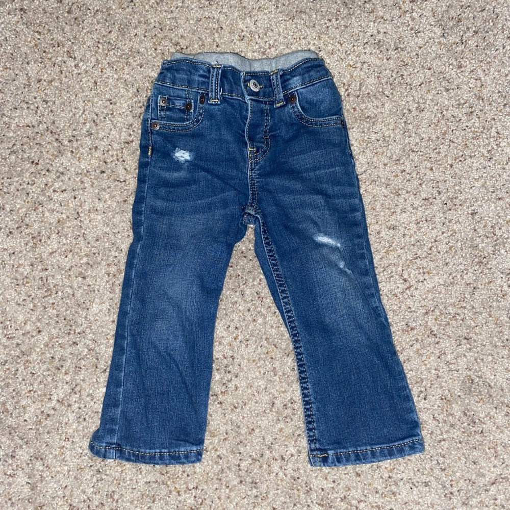 Levi’s baby boys blue jeans